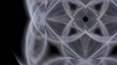 Fantezi kaotik renkli fraktal desen. Soyut Fraktal şekiller. 3D render resimde arka plan veya duvar kağıdı.