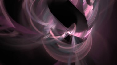 Fantezi kaotik renkli fraktal desen. Soyut Fraktal şekiller. 3D render resimde arka plan veya duvar kağıdı.