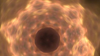 Fantezi kaotik renkli fraktal desen. Soyut Fraktal şekiller. 3D render resimde arka plan veya duvar kağıdı.