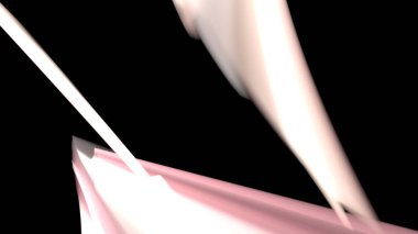 Fantezi kaotik renkli fraktal desen. Soyut Fraktal şekiller. 3D render resimde arka plan veya duvar kağıdı.