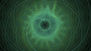 Fantezi kaotik renkli fraktal desen. Soyut Fraktal şekiller. 3D render resimde arka plan veya duvar kağıdı.