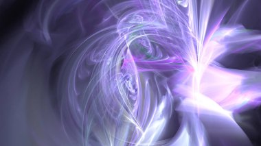 Fantezi kaotik renkli fraktal desen. Soyut Fraktal şekiller. 3D render resimde arka plan veya duvar kağıdı.