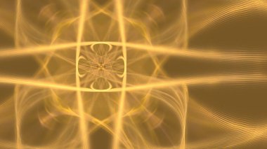 Fantezi kaotik renkli fraktal desen. Soyut Fraktal şekiller. 3D render resimde arka plan veya duvar kağıdı.