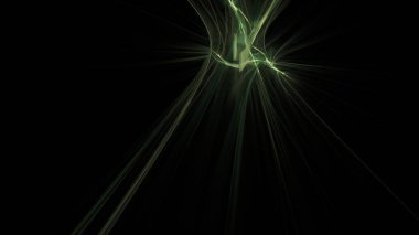 Fantezi kaotik renkli fraktal desen. Soyut Fraktal şekiller. 3D render resimde arka plan veya duvar kağıdı.