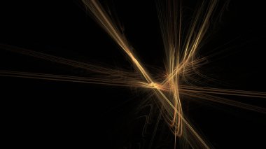 Fantezi kaotik renkli fraktal desen. Soyut Fraktal şekiller. 3D render resimde arka plan veya duvar kağıdı.