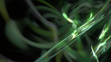 Fantezi kaotik renkli fraktal desen. Soyut Fraktal şekiller. 3D render resimde arka plan veya duvar kağıdı.