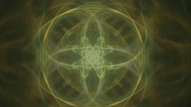 Fantezi kaotik renkli fraktal desen. Soyut Fraktal şekiller. 3D render resimde arka plan veya duvar kağıdı.