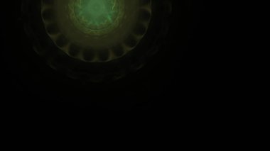 Fantezi kaotik renkli fraktal desen. Soyut Fraktal şekiller. 3D render resimde arka plan veya duvar kağıdı.