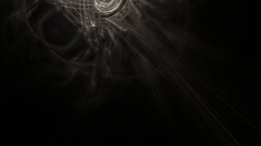 Fantezi kaotik renkli fraktal desen. Soyut Fraktal şekiller. 3D render resimde arka plan veya duvar kağıdı.