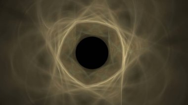 Fantezi kaotik renkli fraktal desen. Soyut Fraktal şekiller. 3D render resimde arka plan veya duvar kağıdı.