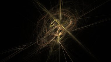 Fantezi kaotik renkli fraktal desen. Soyut Fraktal şekiller. 3D render resimde arka plan veya duvar kağıdı.