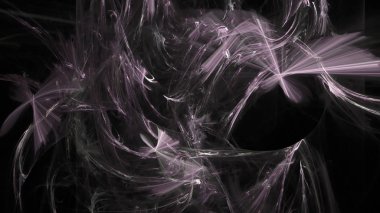 Fantezi kaotik renkli fraktal desen. Soyut Fraktal şekiller. 3D render resimde arka plan veya duvar kağıdı.