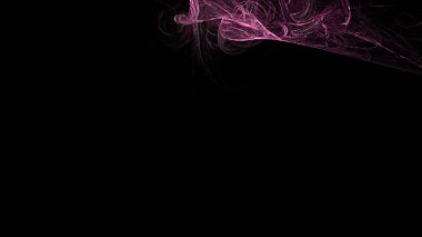 Fantezi kaotik renkli fraktal desen. Soyut Fraktal şekiller. 3D render resimde arka plan veya duvar kağıdı.