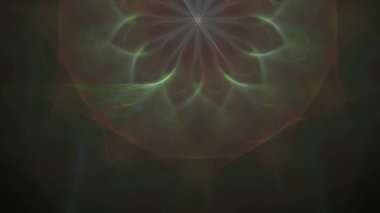 Fantezi kaotik renkli fraktal desen. Soyut Fraktal şekiller. 3D render resimde arka plan veya duvar kağıdı.