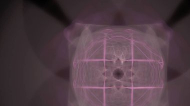 Fantezi kaotik renkli fraktal desen. Soyut Fraktal şekiller. 3D render resimde arka plan veya duvar kağıdı.