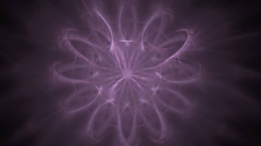 Fantezi kaotik renkli fraktal desen. Soyut Fraktal şekiller. 3D render resimde arka plan veya duvar kağıdı.