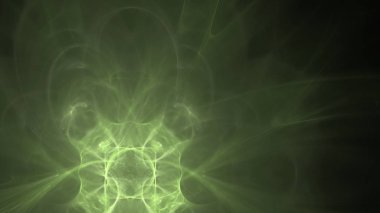 Fantezi kaotik renkli fraktal desen. Soyut Fraktal şekiller. 3D render resimde arka plan veya duvar kağıdı.