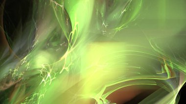 Fantezi kaotik renkli fraktal desen. Soyut Fraktal şekiller. 3D render resimde arka plan veya duvar kağıdı.