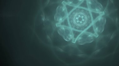 Fantezi kaotik renkli fraktal desen. Soyut Fraktal şekiller. 3D render resimde arka plan veya duvar kağıdı.