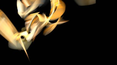 Fantezi kaotik renkli fraktal desen. Soyut Fraktal şekiller. 3D render resimde arka plan veya duvar kağıdı.