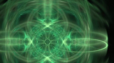 Fantezi kaotik renkli fraktal desen. Soyut Fraktal şekiller. 3D render resimde arka plan veya duvar kağıdı.