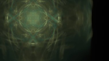 Fantezi kaotik renkli fraktal desen. Soyut Fraktal şekiller. 3D render resimde arka plan veya duvar kağıdı.