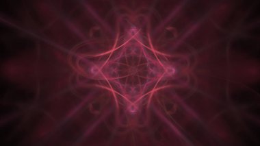 Fantezi kaotik renkli fraktal desen. Soyut Fraktal şekiller. 3D render resimde arka plan veya duvar kağıdı.