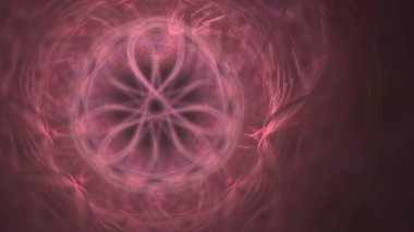 Fantezi kaotik renkli fraktal desen. Soyut Fraktal şekiller. 3D render resimde arka plan veya duvar kağıdı.