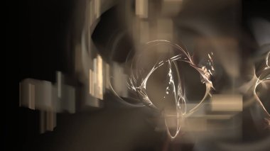 Fantezi kaotik renkli fraktal desen. Soyut Fraktal şekiller. 3D render resimde arka plan veya duvar kağıdı.