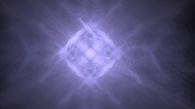 Fantezi kaotik renkli fraktal desen. Soyut Fraktal şekiller. 3D render resimde arka plan veya duvar kağıdı.