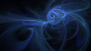 Fantezi kaotik renkli fraktal desen. Soyut Fraktal şekiller. 3D render resimde arka plan veya duvar kağıdı.