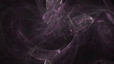 Fantezi kaotik renkli fraktal desen. Soyut Fraktal şekiller. 3D render resimde arka plan veya duvar kağıdı.