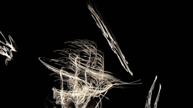 Fantezi kaotik renkli fraktal desen. Soyut Fraktal şekiller. 3D render resimde arka plan veya duvar kağıdı.