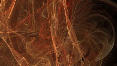 Fantezi kaotik renkli fraktal desen. Soyut Fraktal şekiller. 3D render resimde arka plan veya duvar kağıdı.