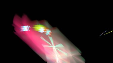 Fantezi kaotik renkli fraktal desen. Soyut Fraktal şekiller. 3D render resimde arka plan veya duvar kağıdı.