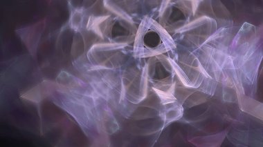 Fantezi kaotik renkli fraktal desen. Soyut Fraktal şekiller. 3D render resimde arka plan veya duvar kağıdı.