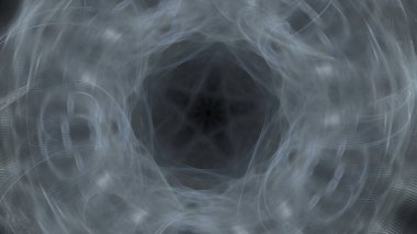 Fantezi kaotik renkli fraktal desen. Soyut Fraktal şekiller. 3D render resimde arka plan veya duvar kağıdı.