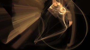 Fantezi kaotik renkli fraktal desen. Soyut Fraktal şekiller. 3D render resimde arka plan veya duvar kağıdı.