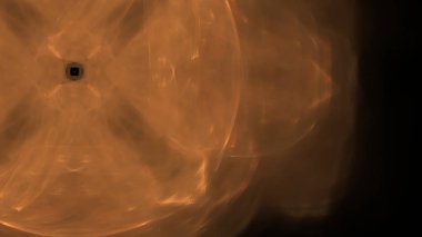 Fantezi kaotik renkli fraktal desen. Soyut Fraktal şekiller. 3D render resimde arka plan veya duvar kağıdı.