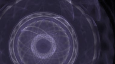 Fantezi kaotik renkli fraktal desen. Soyut Fraktal şekiller. 3D render resimde arka plan veya duvar kağıdı.