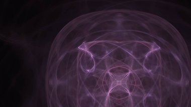 Fantezi kaotik renkli fraktal desen. Soyut Fraktal şekiller. 3D render resimde arka plan veya duvar kağıdı.