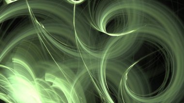 Fantezi kaotik renkli fraktal desen. Soyut Fraktal şekiller. 3D render resimde arka plan veya duvar kağıdı.