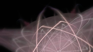 Fantezi kaotik renkli fraktal desen. Soyut Fraktal şekiller. 3D render resimde arka plan veya duvar kağıdı.