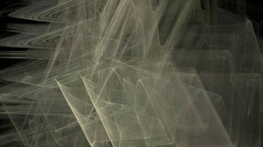 Fantezi kaotik renkli fraktal desen. Soyut Fraktal şekiller. 3D render resimde arka plan veya duvar kağıdı.