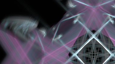 Fantezi kaotik renkli fraktal desen. Soyut Fraktal şekiller. 3D render resimde arka plan veya duvar kağıdı.