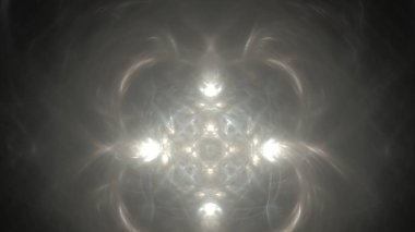 Fantezi kaotik renkli fraktal desen. Soyut Fraktal şekiller. 3D render resimde arka plan veya duvar kağıdı.