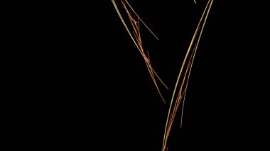 Fantezi kaotik renkli fraktal desen. Soyut Fraktal şekiller. 3D render resimde arka plan veya duvar kağıdı.