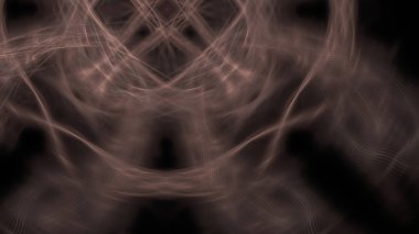 Fantezi kaotik renkli fraktal desen. Soyut Fraktal şekiller. 3D render resimde arka plan veya duvar kağıdı.