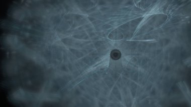 Fantezi kaotik renkli fraktal desen. Soyut Fraktal şekiller. 3D render resimde arka plan veya duvar kağıdı.