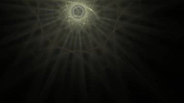 Fantezi kaotik renkli fraktal desen. Soyut Fraktal şekiller. 3D render resimde arka plan veya duvar kağıdı.